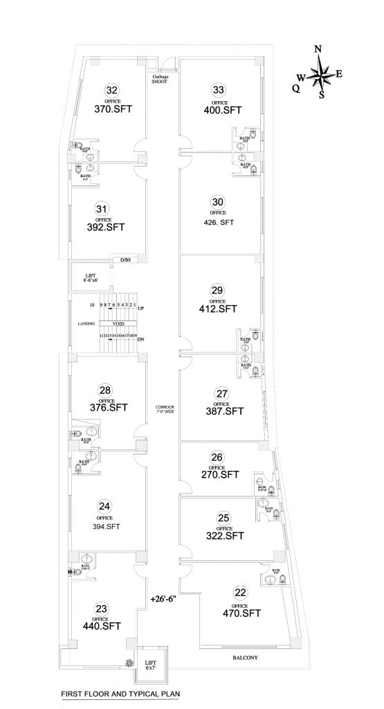 first floor