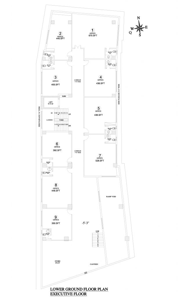 Lower ground Floor Plan